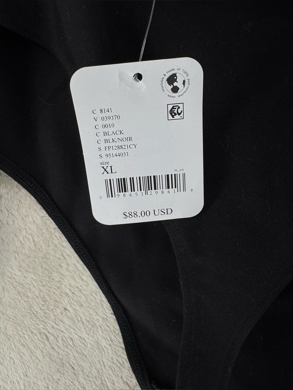 NWT Free People Molly At Midnight Bodysuit, Black - Picture 16 of 16